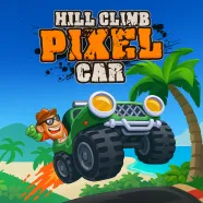 Hill Climb Pixel Car